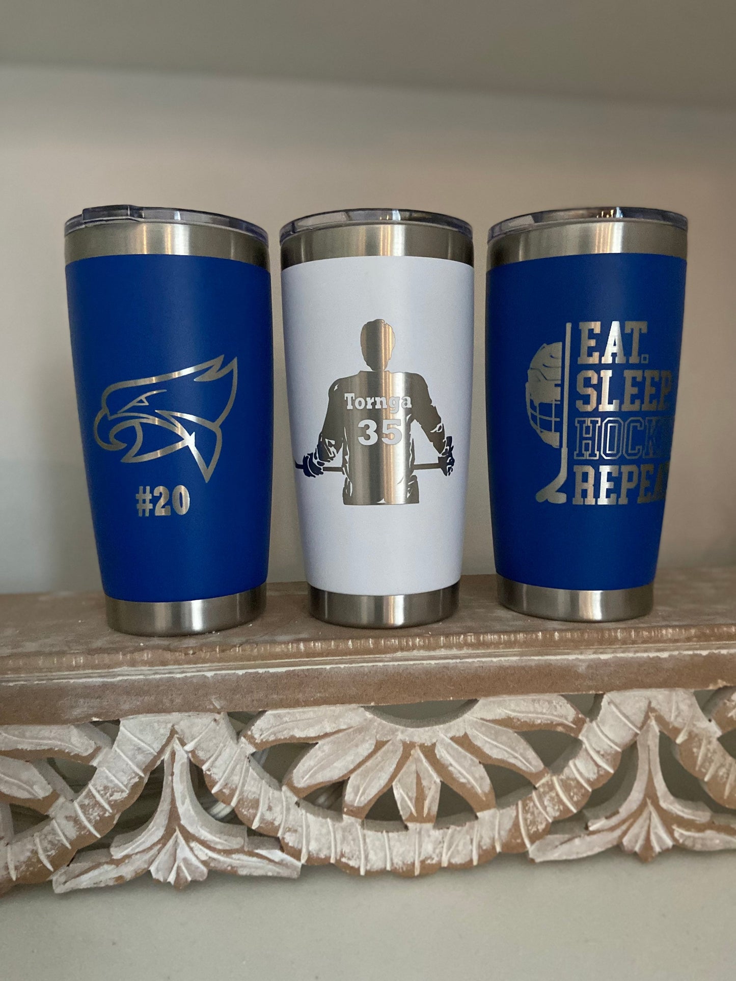 Hockey - Personalized Tumbler