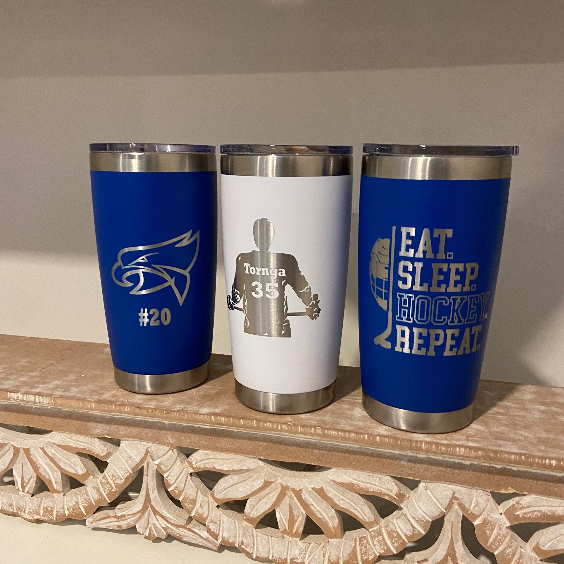 Hockey - Personalized Tumbler