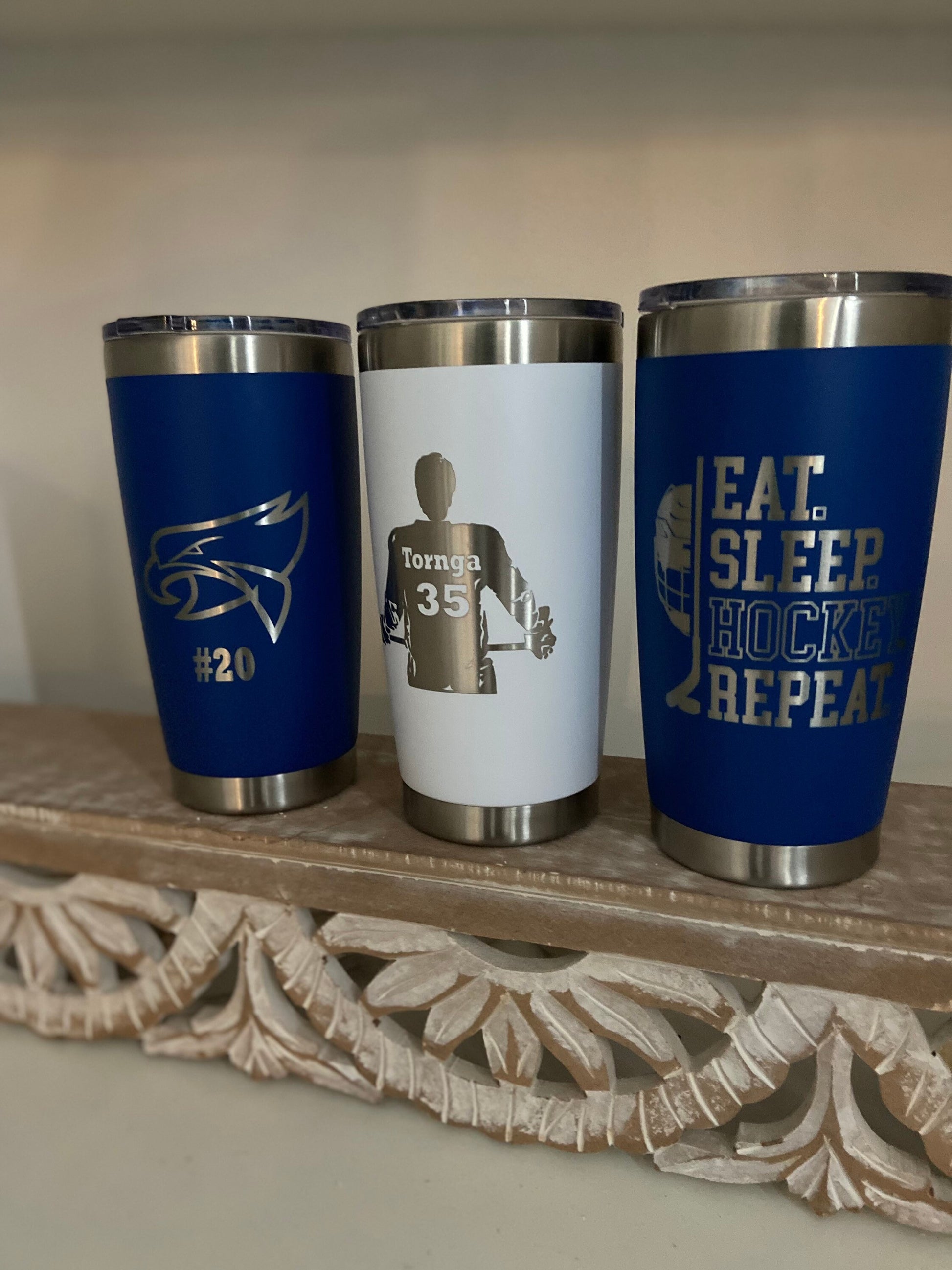 Hockey - Personalized Tumbler