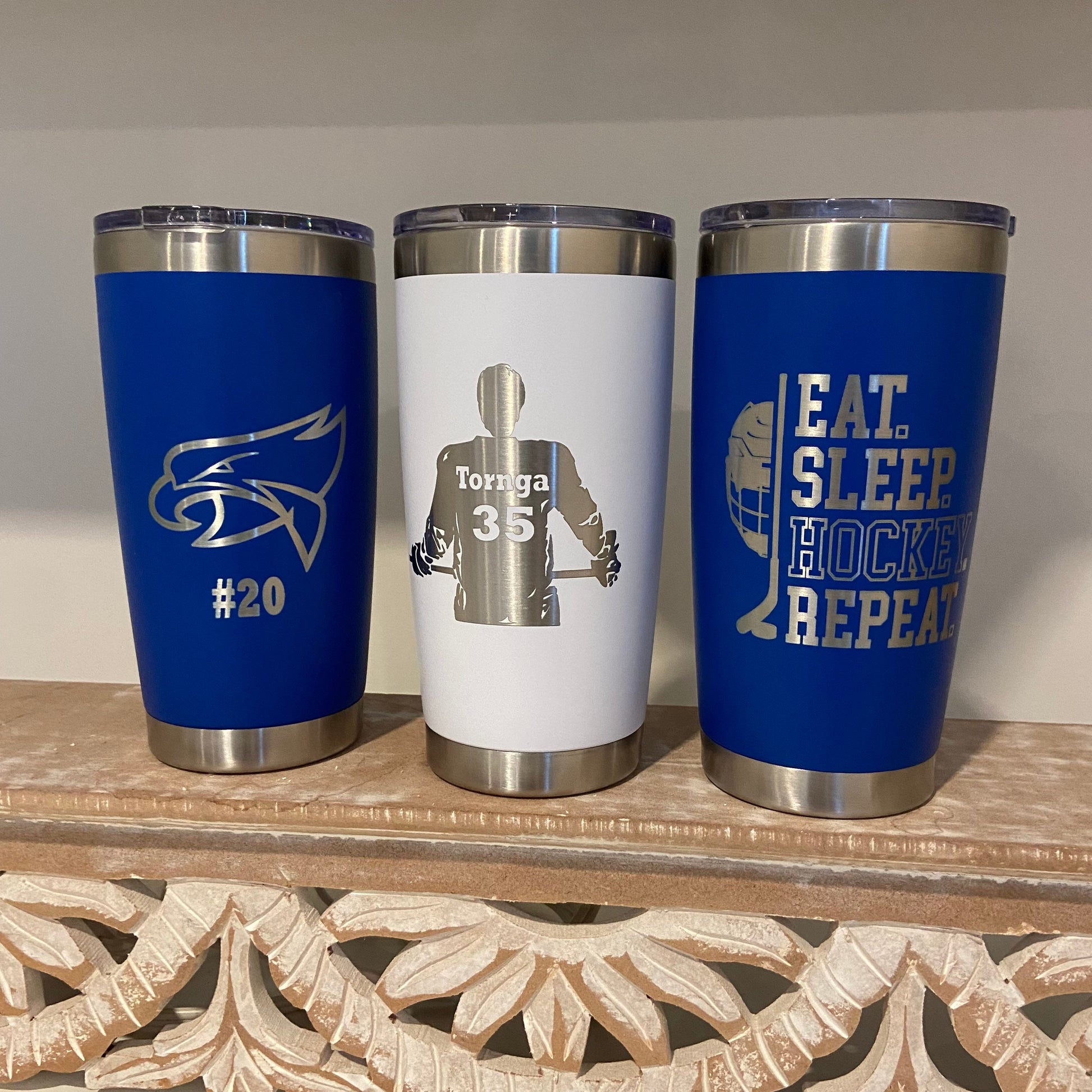 Hockey - Personalized Tumbler