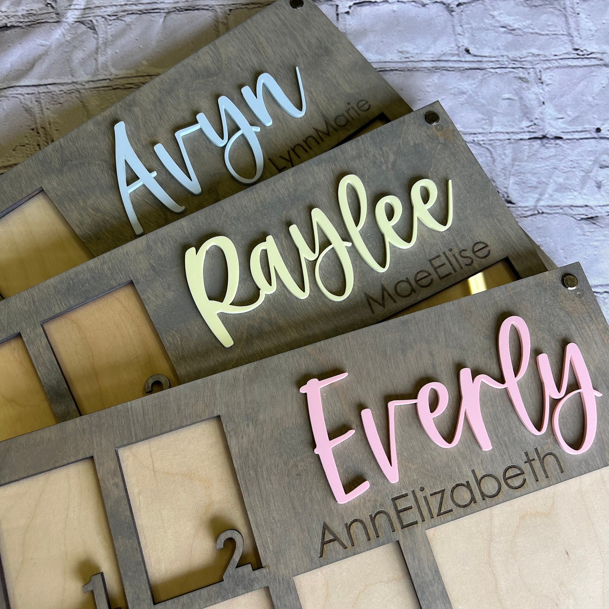 School Years Photo Frame * Kindergarten to Grade 12 to Graduation Picture Frame * Wallet Photos and 5 X 7 Photo * Stand Included