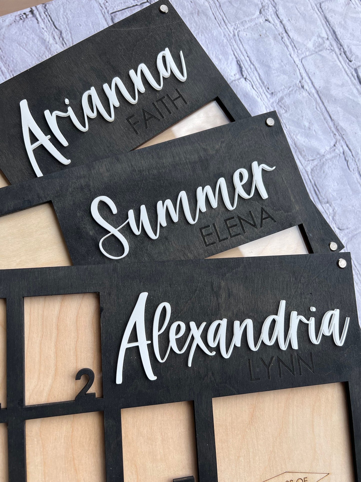 School Years Photo Frame * Kindergarten to Grade 12 to Graduation Picture Frame * Wallet Photos and 5 X 7 Photo * Stand Included