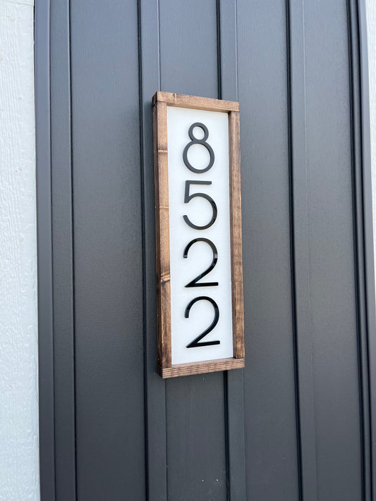 House Number Address Sign, House Numbers, House Number Sign, Address Sign, Address Plaque, Housewarming Gift