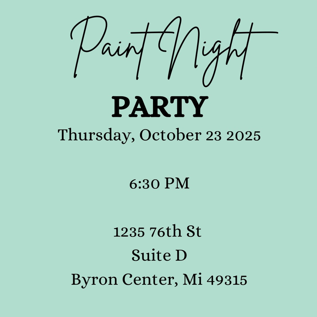 Paint Night Party - October 23