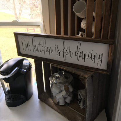 our kitchen is for dancing [FREE SHIPPING!]