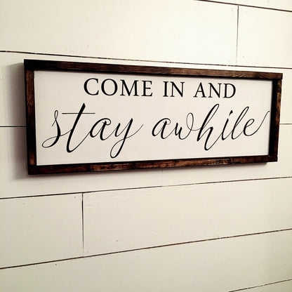 Stay Awhile [FREE SHIPPING!]