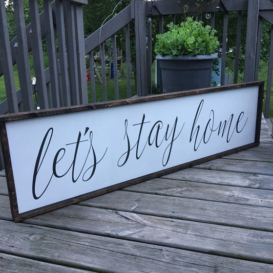 lets stay home [FREE SHIPPING!]