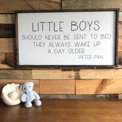 little boys should never be sent to bed [FREE SHIPPING]