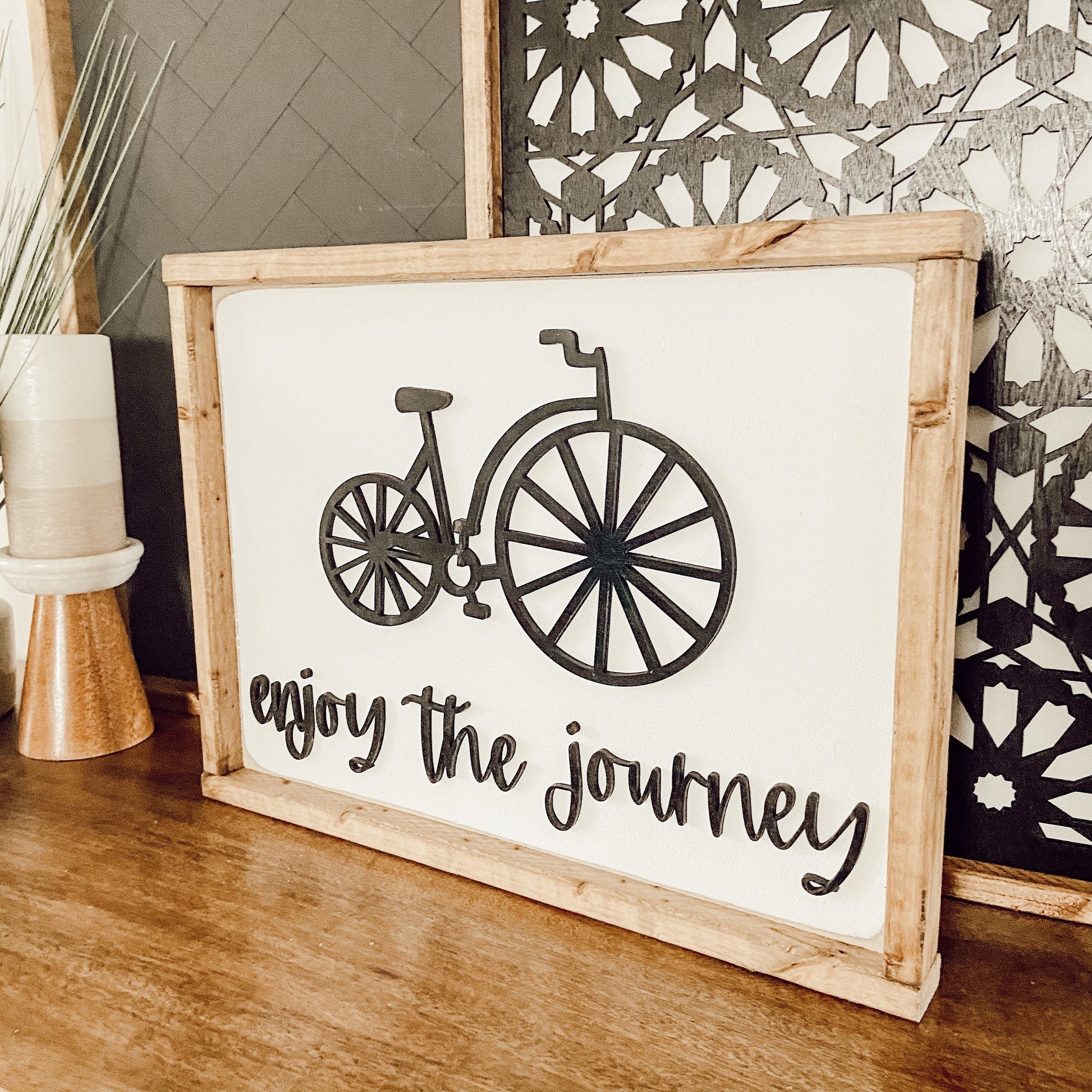 enjoy the journey sign [FREE SHIPPING!]