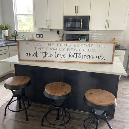 the love between us. oversized kitchen sign [FREE SHIPPING!]