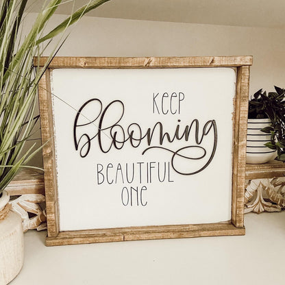 keep blooming beautiful one [FREE SHIPPING!]