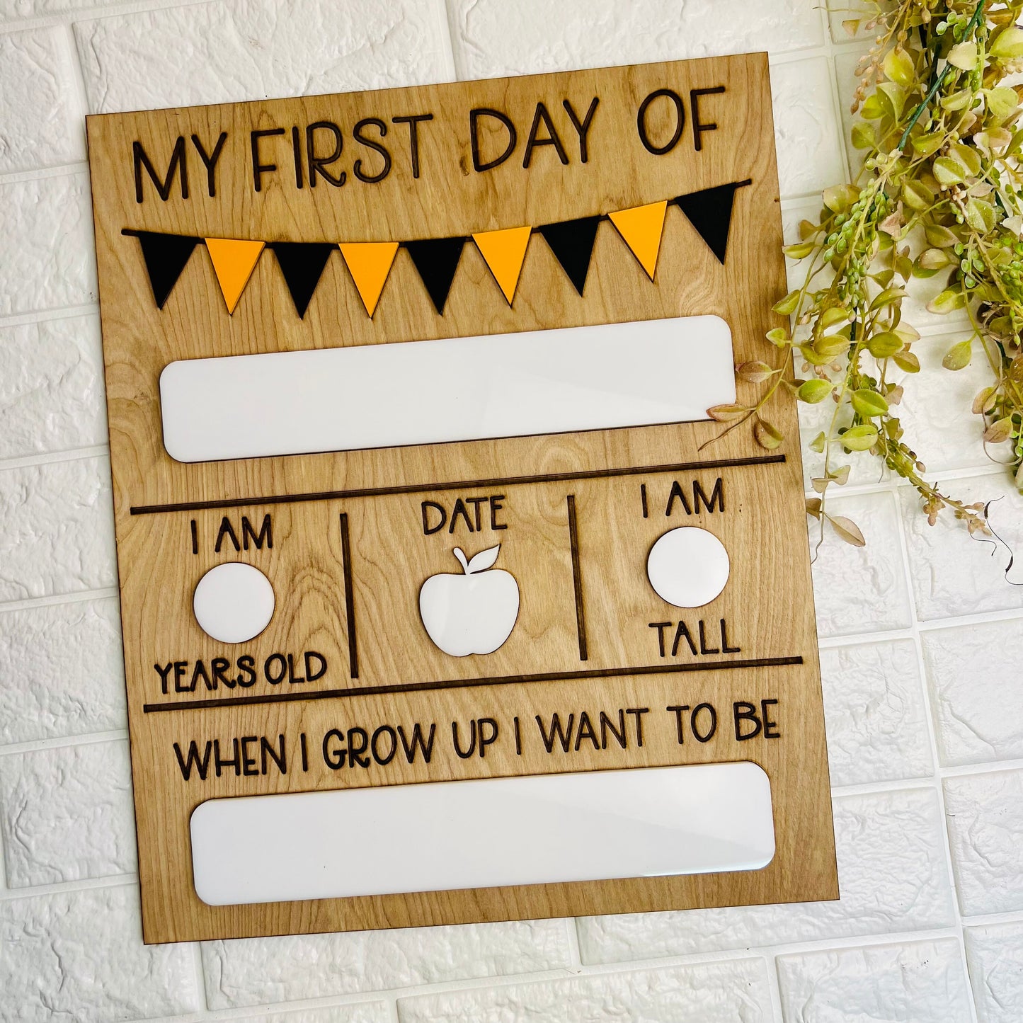 First Day of School Boards [FREE SHIPPING]