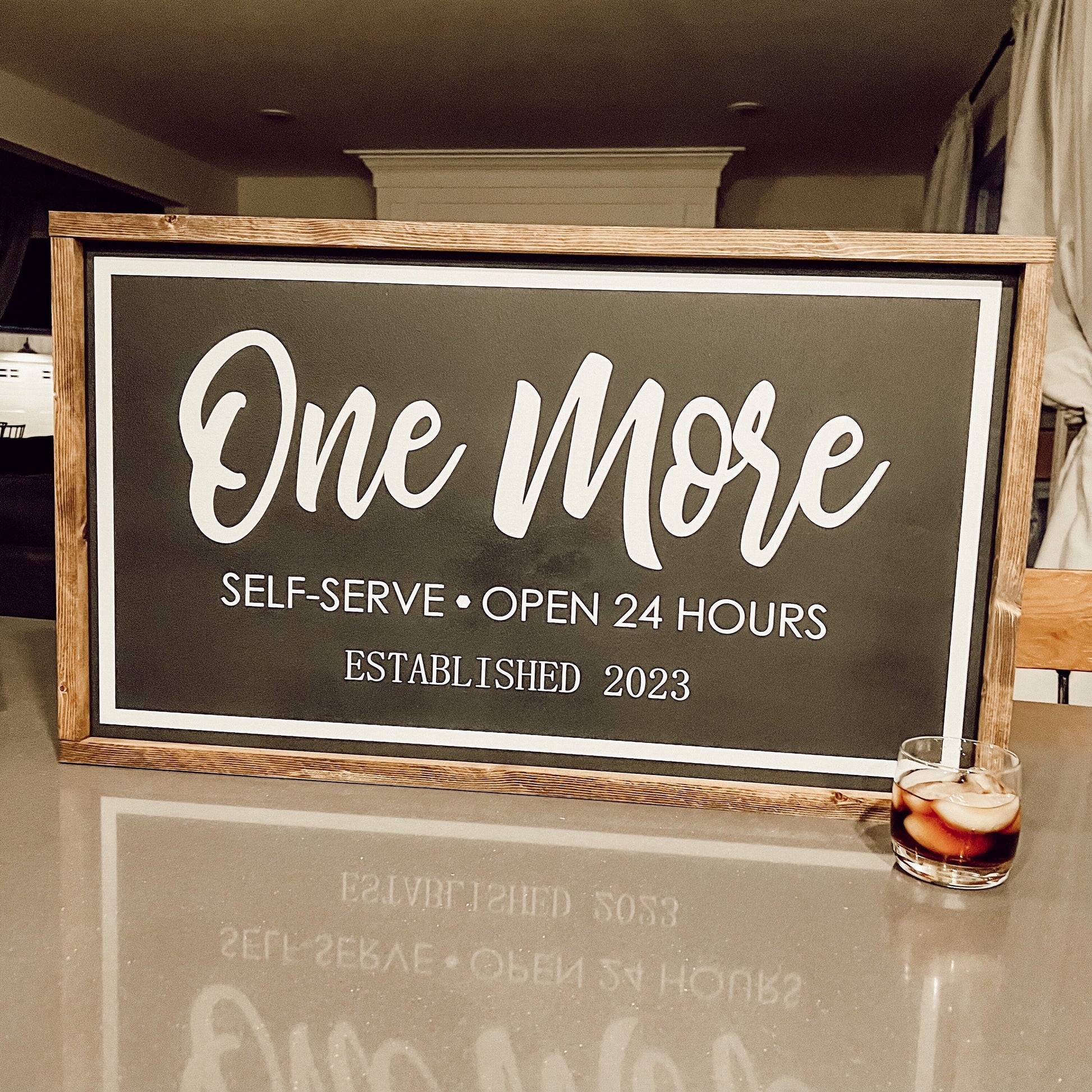 one more - bar sign - wood sign [FREE SHIPPING!]