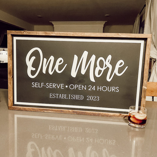 one more - bar sign - wood sign [FREE SHIPPING!]